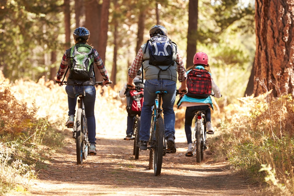 Family Mountain Biking